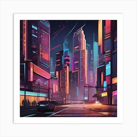 Futuristic City, Futuristic Cityscape, Futuristic City, Futuristic City, Futuristic City, Futuristic City, Futuristic City, Futur Art Print