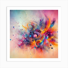 Explosion 5 Art Print