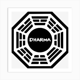 Dharma Initiative Art Print