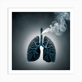 Lungs Stock Videos & Royalty-Free Footage 5 Art Print