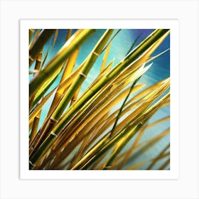 Bamboo Grass Art Print