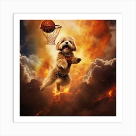 Air Dog Art Print