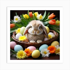 Easter Bunny 19 Art Print