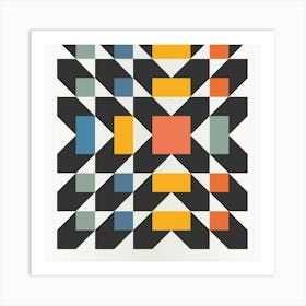 Bauhaus Style 09 Art Print