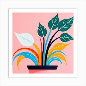 Potted Plants Art Print