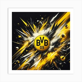 Borussia Dortmund Logo Wall Art 44 Art Print