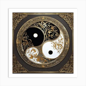 Yin Yang 23 Art Print