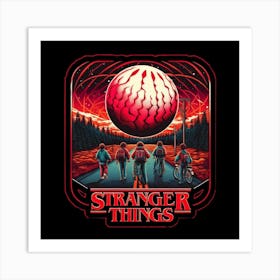 Stranger Things Art Print