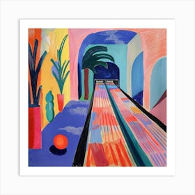 Bowling Alley Art Print