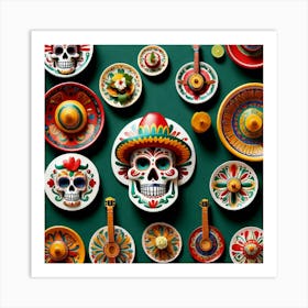 Day Of The Dead 40 Art Print