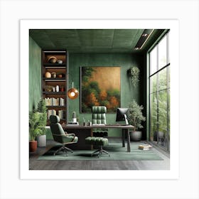 Modern Office Design Art Print