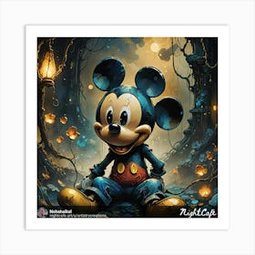 Mickey Mouse 4 Art Print