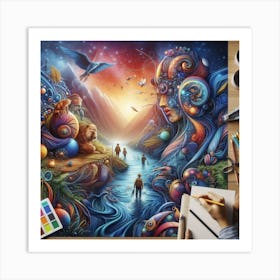 Dreamscape 16 Art Print