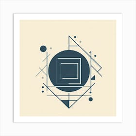 Abstract Geometric Design Art Print