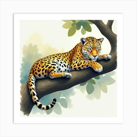 Jaguar Art Print