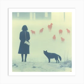 Dogs And Their People LII Art Print