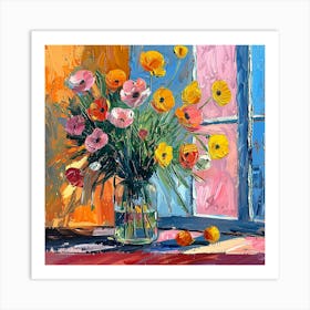 Flowers In A Vase Art Print