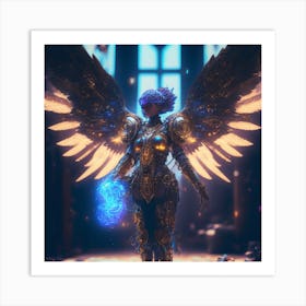 Angel Of War 1 Art Print