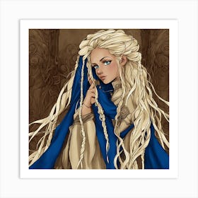 Blonde Art Print