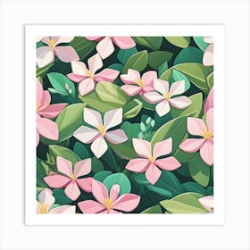 Jasmine Flowers (2) Art Print