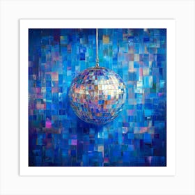 Disco Ball Canvas Print Art Art Print