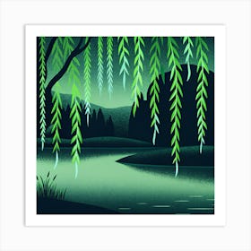 Willow Tree Art Print