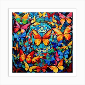 Butterfly Symphony Art Print