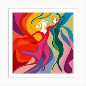 Dancers 30 Art Print