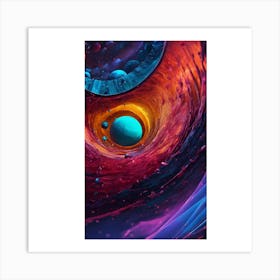 Abstract Painting 65 Art Print