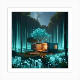 House In The Forest 1 Art Print