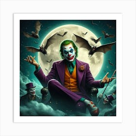 Batman Joker 10 Art Print