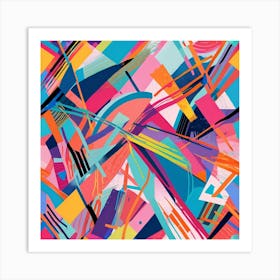 Abstract Pattern 1 Art Print