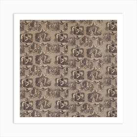 Textile Design 118 2 Art Print