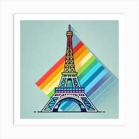 Eiffel Tower 1 Art Print