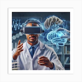 Vr Headsets 3 Art Print