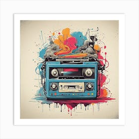 Cassette Print Art Print