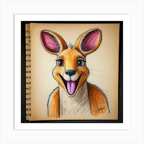 Kangaroo 27 Art Print