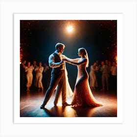 Ballroom Dancers 6 Art Print