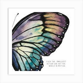 Butterfly Canvas Print Art Print