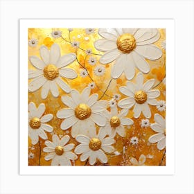 Daisies 8 Art Print