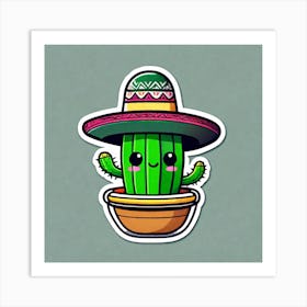 Cactus 40 Art Print