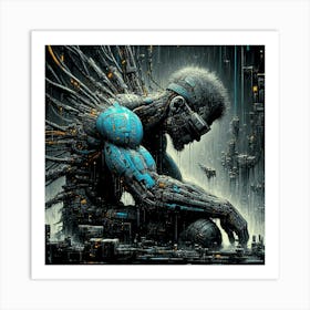 Cyborg 2 Art Print