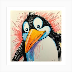 Penguin 16 Art Print