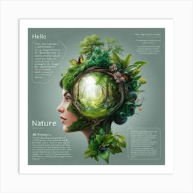 Nature Portrait Art Print