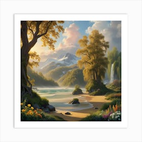 Beautiful Scene Art Print