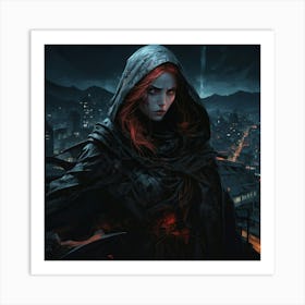 Dark Elf Art Print