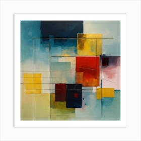 Abstract Painting 3 Art Print