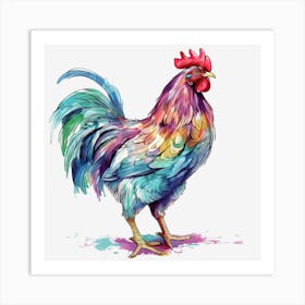 Colorful Rooster 2 Póster