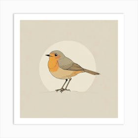 Robin 35 Art Print