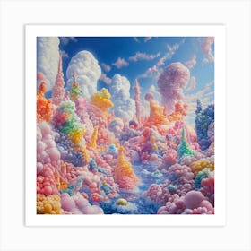 'Cloudscape' Art Print